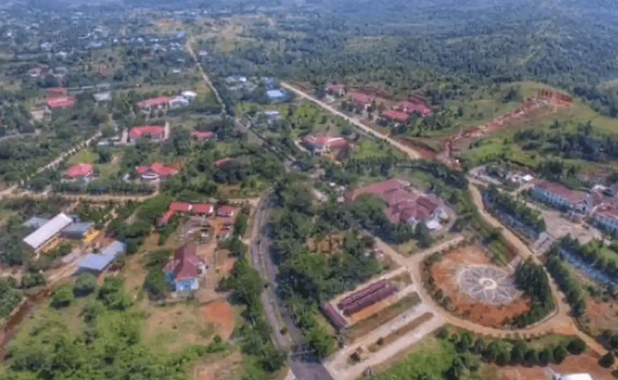 Foto Udara Kota Malili Luwu Timur